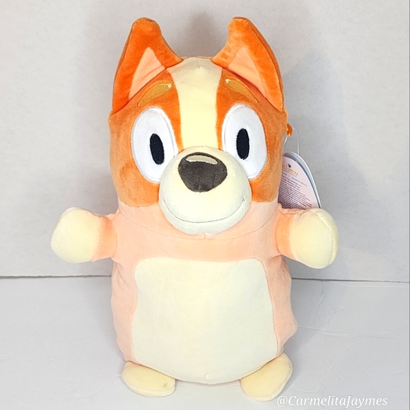 BINGO 🐶 Bluey's Sister Bingo HugMee Original Squishmallow by Kelly Toy ☆ NWT ☆ - Picture 1 of 8